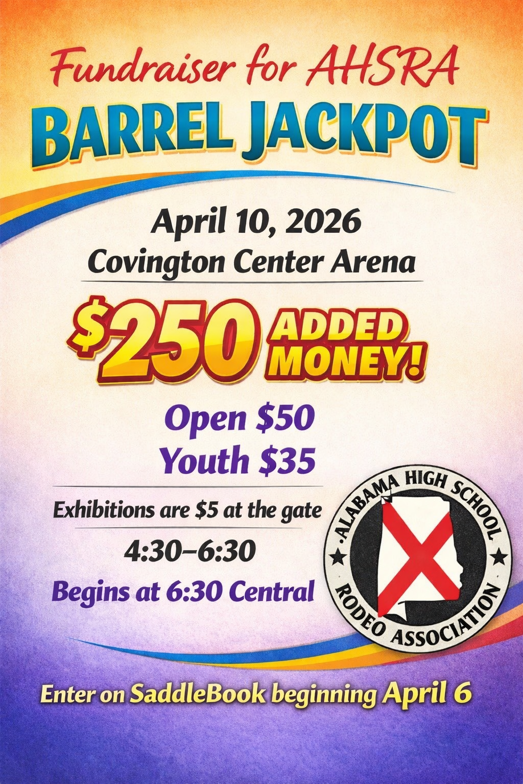 Barrel Jackpot Fundraiser